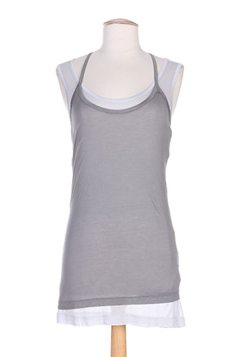 trussardi jeans t-shirts femme de couleur gris