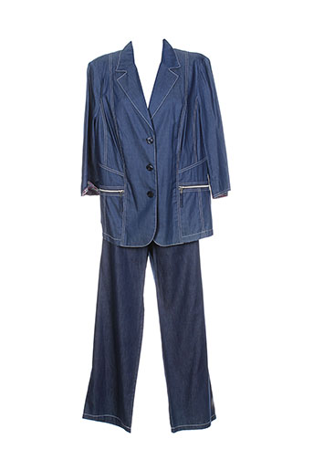 lucia ensemble femme de couleur bleu