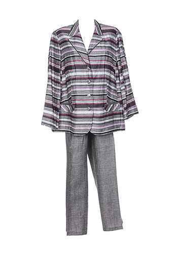 lebek ensemble femme de couleur gris