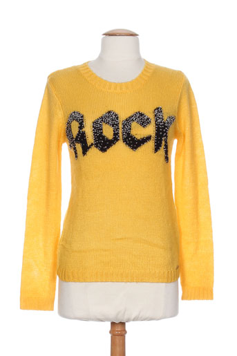 phard pulls femme de couleur jaune
