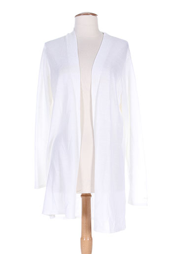 gant gilets femme de couleur blanc