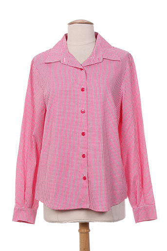 griffon chemises femme de couleur rose
