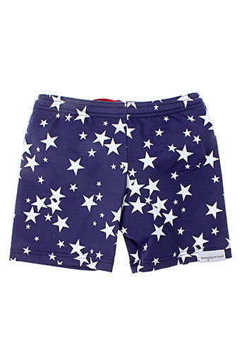 mayo parasol maillots de bain garçon de couleur bleu
