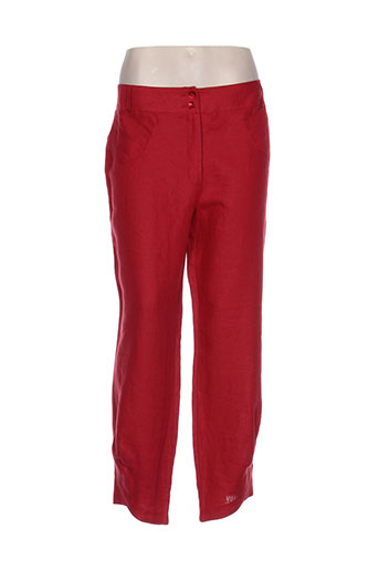 quattro pantalons femme de couleur rouge