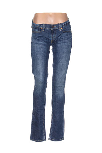 levis jeans femme de couleur bleu