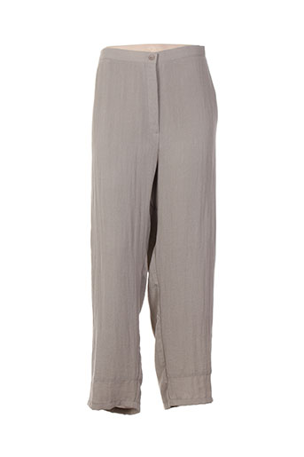 jean gabriel pantalons femme de couleur beige