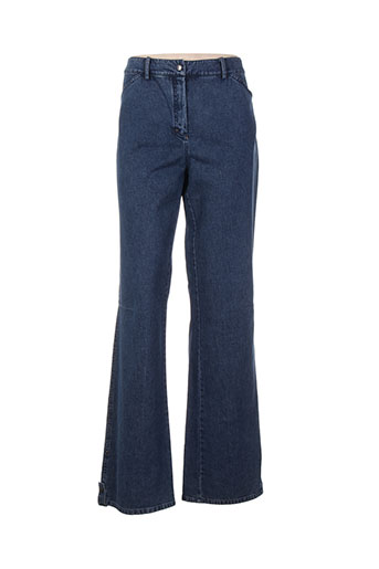 znj jeans femme de couleur bleu