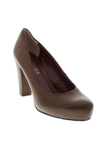 cafe noir chaussures femme de couleur marron