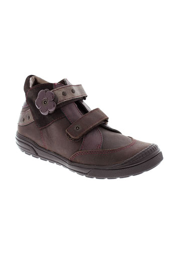 tty chaussures fille de couleur marron