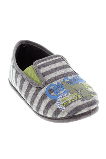 java chaussures garçon de couleur gris