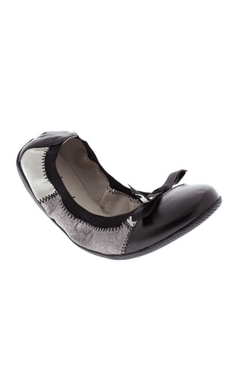les et p et tites et bombes ballerines fille de couleur gris