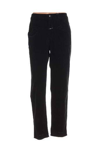 closed pantalons femme de couleur noir