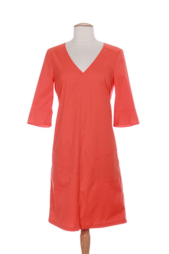 luisa cerano robes femme de couleur orange