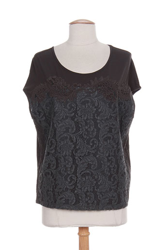 luisa cerano t-shirts femme de couleur gris