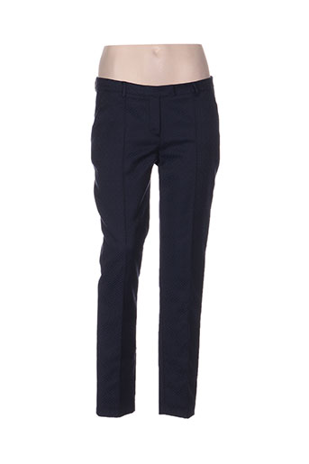 trussardi jeans pantalons femme de couleur bleu