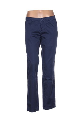fairly pantalons femme de couleur bleu