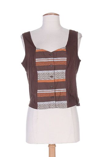 chrismas's gilets femme de couleur marron