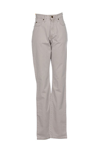 lee pantalons femme de couleur beige