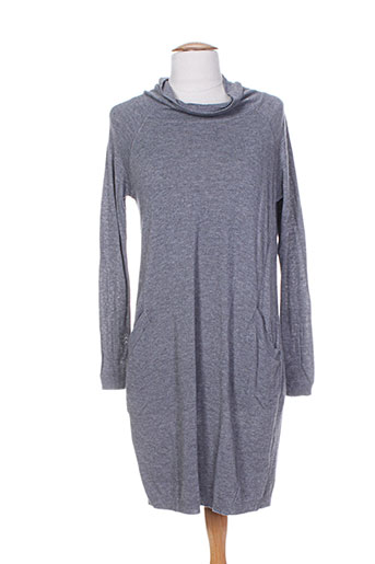 pois robes femme de couleur gris