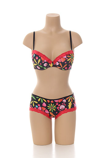 freegun lingerie femme de couleur rouge