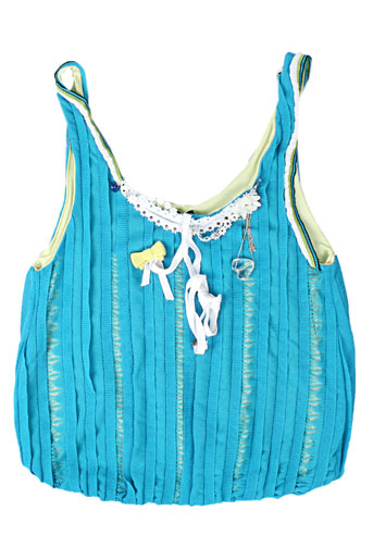 tricot chic accessoires femme de couleur bleu