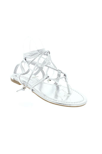 la bottine souriante chaussures femme de couleur gris