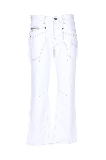 freeside jeans homme de couleur blanc