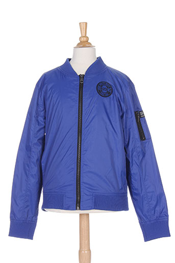 redskins manteaux garçon de couleur bleu
