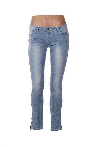 blue rags jeans femme de couleur bleu