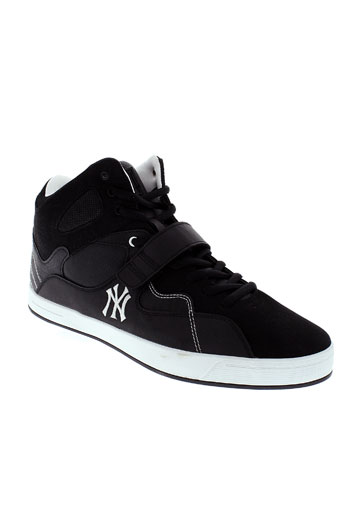 new york yankees chaussures homme de couleur noir