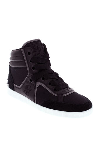 new york yankees chaussures femme de couleur noir