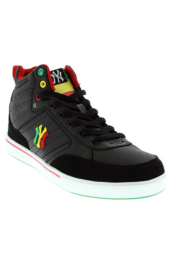 new york yankees chaussures garçon de couleur noir