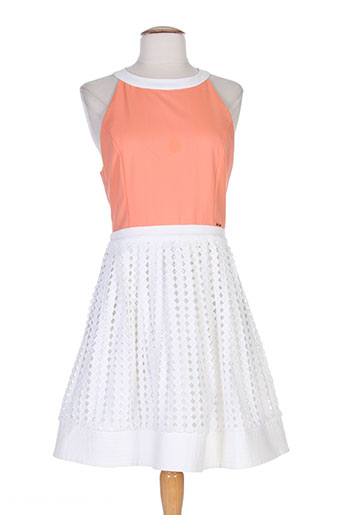 fracomina robes femme de couleur orange