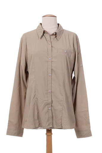lafuma chemises homme de couleur beige