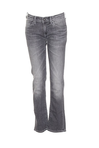 pepe jeans jeans fille de couleur gris