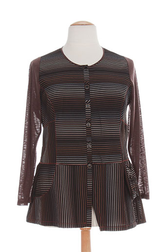 jean gabriel vestes femme de couleur marron