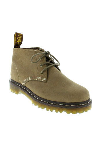 dr et martens boots homme de couleur beige