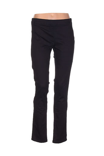i.code (by ikks) pantalons femme de couleur bleu