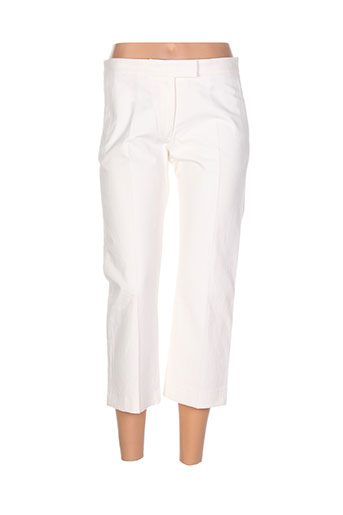 paul smith pantacourts femme de couleur blanc
