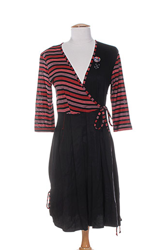 double jeu robes femme de couleur noir