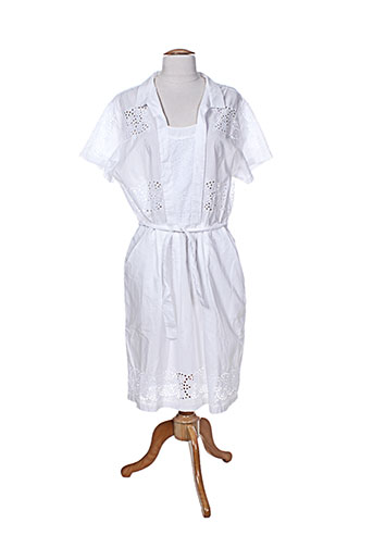 paul smith robes femme de couleur blanc