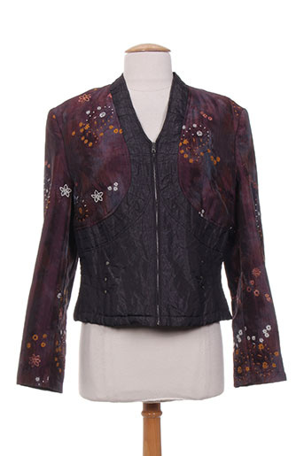 my way vestes femme de couleur violet