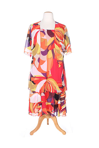 jean delfin robes femme de couleur rouge