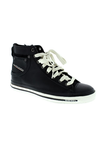diesel chaussures homme de couleur noir