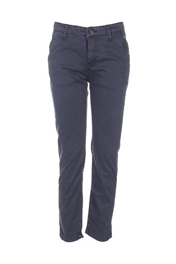 deeluxe pantalons garçon de couleur bleu