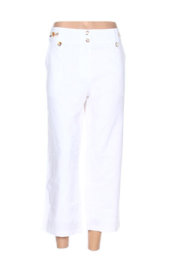 acbelle pantacourts femme de couleur blanc