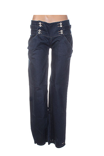 nikita pantalons femme de couleur bleu