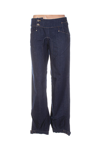 nikita jeans femme de couleur bleu
