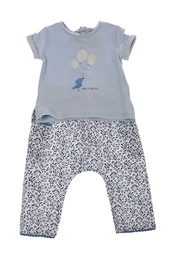 absorba ensemble fille de couleur bleu