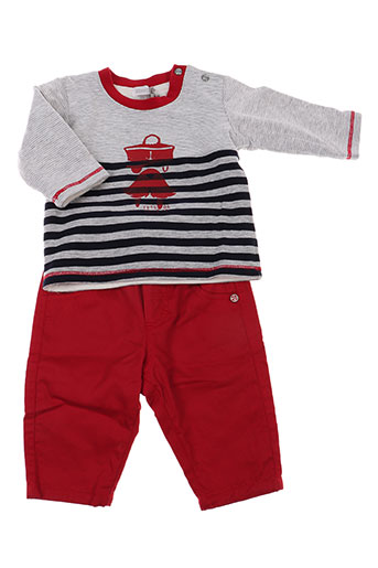 absorba ensembles garçon de couleur rouge